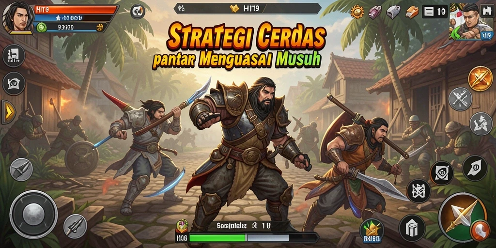 Gameplay menegangkan dengan strategi yang mendalam dan karakter unik.