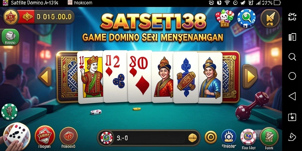 Tampilan gameplay SATSET138 yang seru dan mengasyikkan.