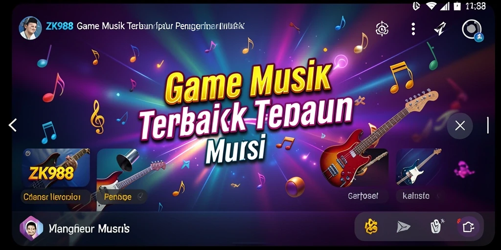 Tampilan gameplay dalam ZK988 yang interaktif dan mengasyikkan.