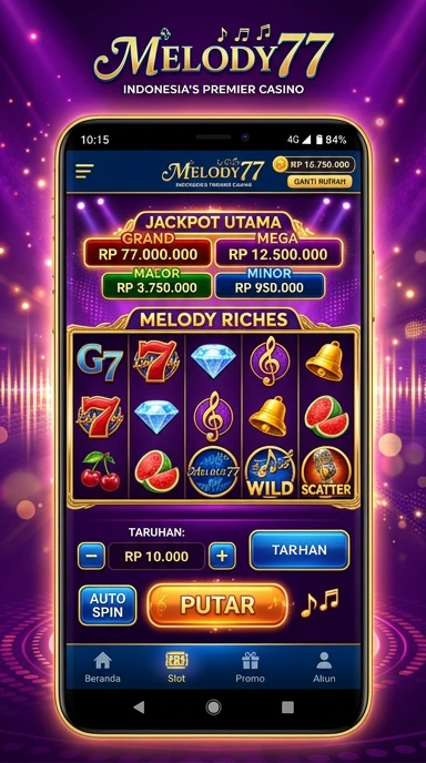 Fitur unggulan dari aplikasi di melody77.